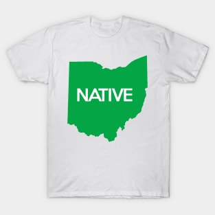 Ohio Native OH Green T-Shirt